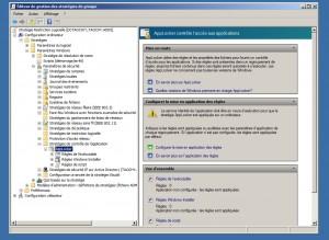 Restriction logicielle avec AppLocker