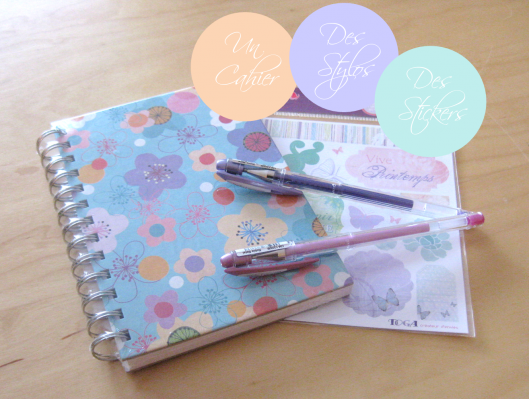 Mon premier SWAP… merci Caroline ! ♥