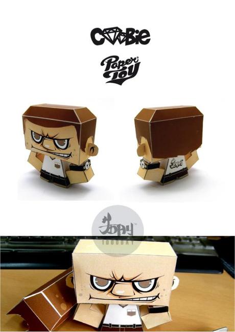 Coobie Paper Toy by 1000DAY