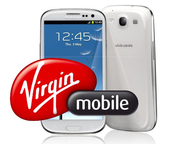 Virgin Mobile en avance sur les autres (Samsung Galaxy S3)