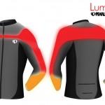 Luminelo : une veste de cycliste lumineuse par Douglas Schaller