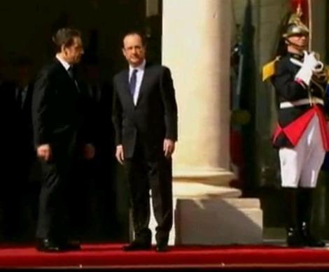 Investiture de François Hollande, les images de la cérémonie à l’Elysée