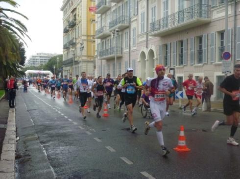 Bénévole au semi-marathon de Nice