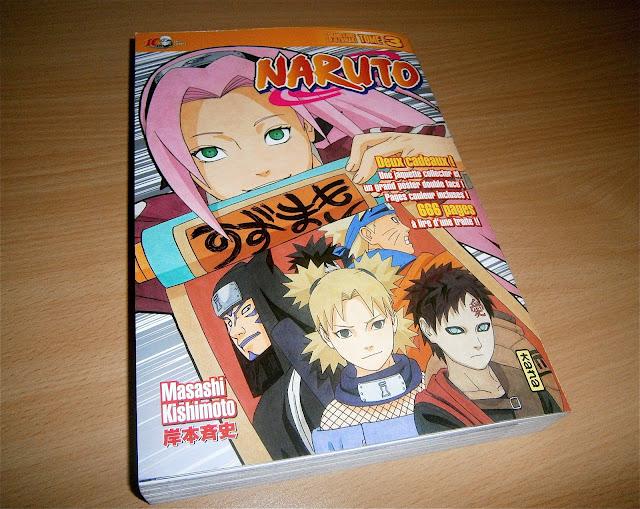 Mes derniers Achats : Naruto édition Collector - Tome : 3