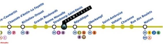 Prometheus devient une station de métro fantôme à Paris
