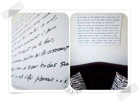 tableau écrit détails