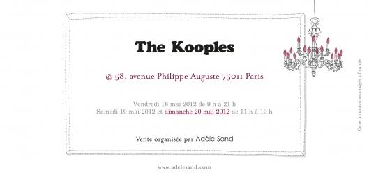 Invitation vente privée The Kooples