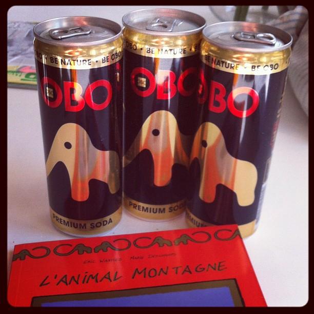 OBO une nouvelle boisson pétillante (possibilité de la goûter à la fin)