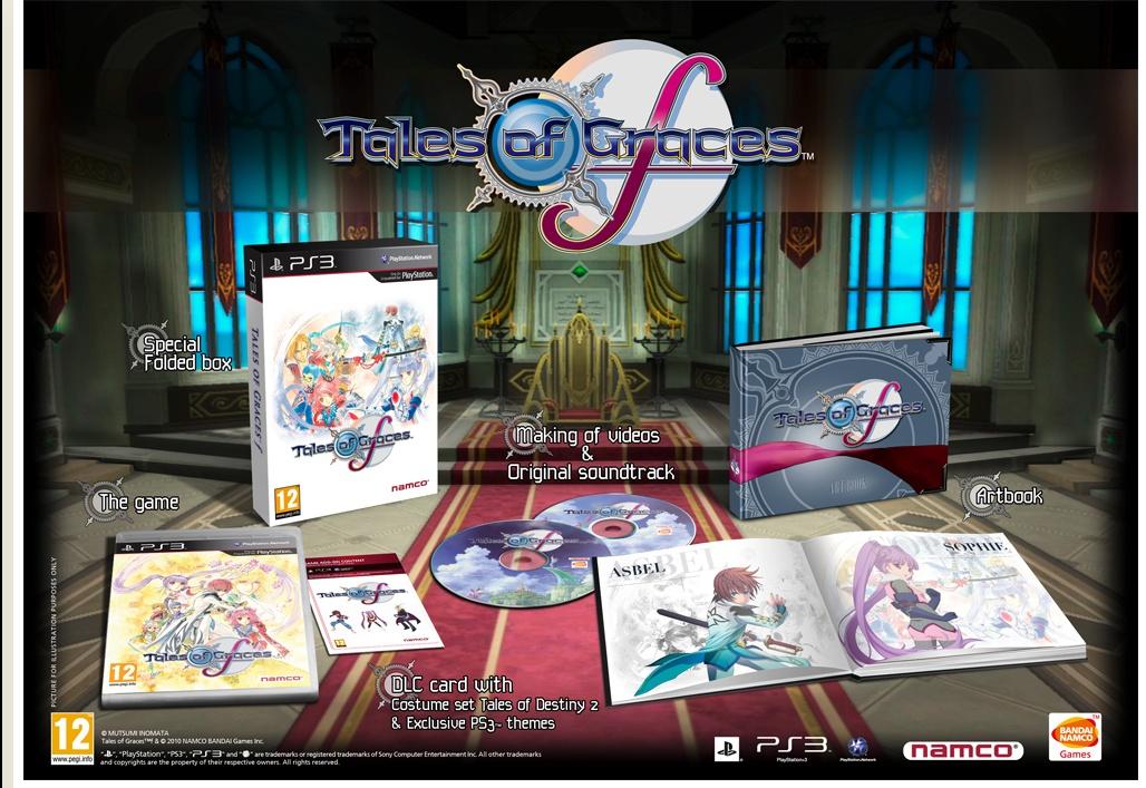 Tales of Graces F enfin daté et son collector détaillé