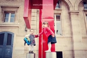 Apolline et Héloïse : séance photos enfants, Paris (75)