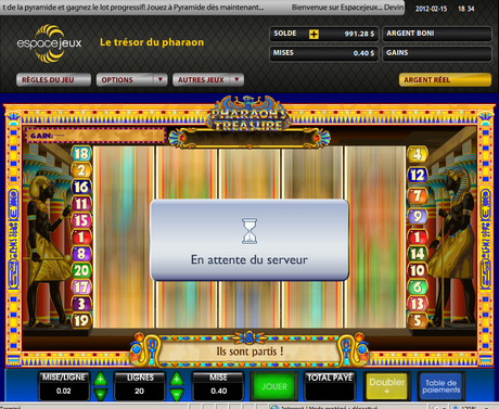 Trésor du pharaon Bogue 1