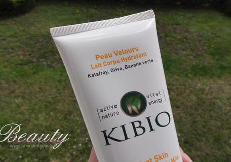 Une peau Velours grace à Kibio