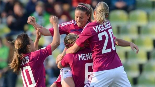 Les lyonnaises au sommet !!!