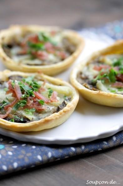 tartelette aubergine fromage de brebis