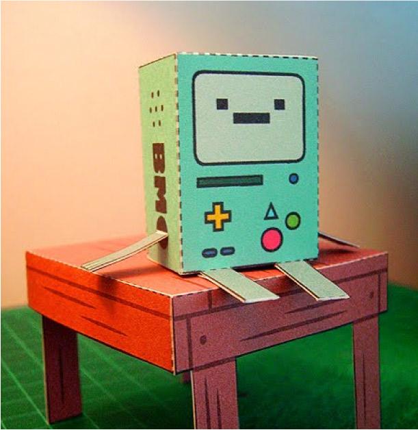 Beemo Papertoy by Bryan