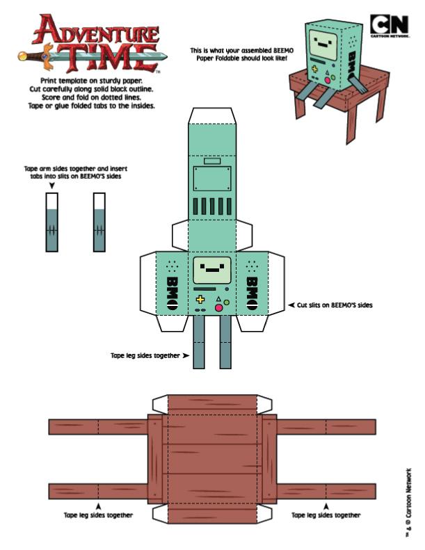 Beemo Papertoy by Bryan