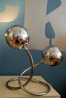 Luminaire chromé 70'