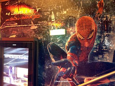 The Amazing Spider-Man tisse sa toile en gare de Lyon