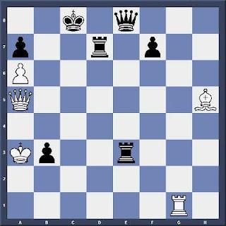 Echecs & Tactique : les Blancs jouent et matent en 5 coups - Niveau Moyen