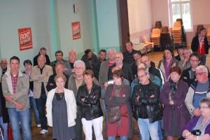 Les propos de Philippe MARX en ce 18 MAI 2012. Et si Jean Luc MELENCHON fait le score qu’il a fait sur notre secteur c’est grâce à notre travail. Et cela je le dis en toute modestie, je le revendique, nous le revendiquons.