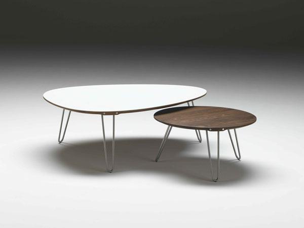 Design scandinave, la table triangulaire un must