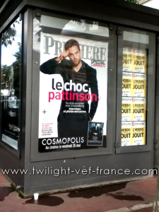 Affiches de On The Road à Cannes et PLV dans un cinéma niçois