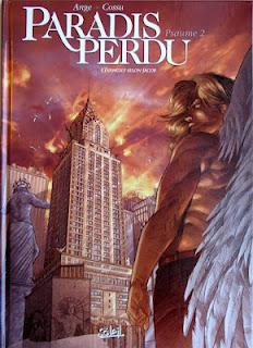 Dédicace BD: Brice Cossu - Paradis Perdu psaume 2 (Gradignan 2012)