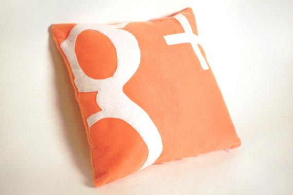 Google Plus Pillow