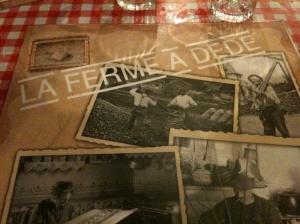 La Ferme à Dédé, resto savoyard à Grenoble