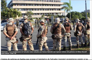 Grève des policiers au Brésil, le gouvernement destabilisé