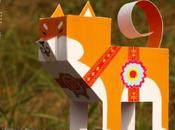 Chien Shiba papertoy Puk-Puk