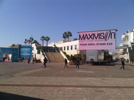 Evenementiel : Maxivision affiche l’evenement à Cannes