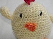 Poule Pâques crochet