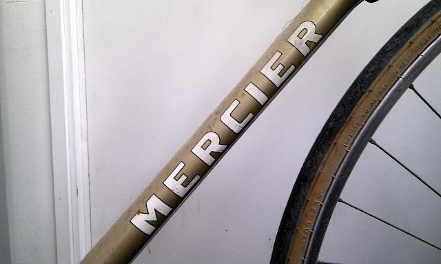 Un vélo Mercier par le détail