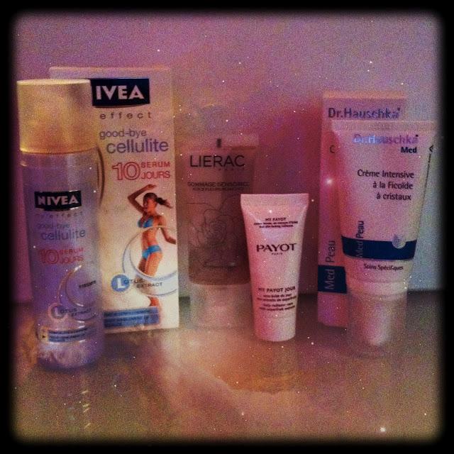 Contenu Joliebox Mai 2012 Nivéa Lierac Hauschka Payot