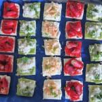 La Recette du cahier de Mélody : des canapés froids