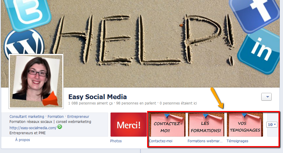 applications facebook1 Page Facebook dentreprise: faut il créer une page pro ou conserver votre profil? 