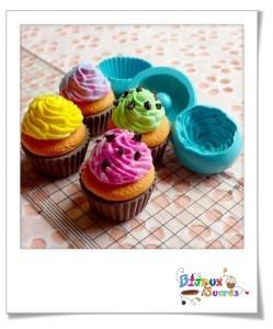 Moules cupcake fimo