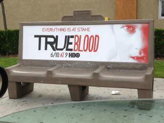 Promotion dans les Rues avec True Blood.