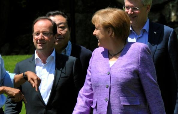 Hollande et Merkel