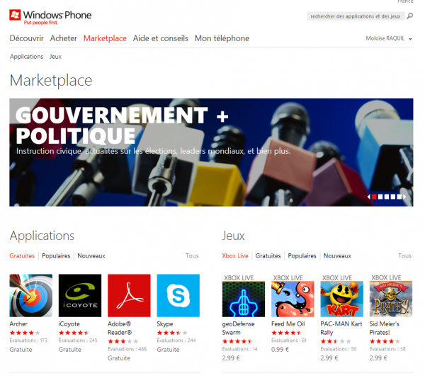 Capture12 600x530 Marketplace : Windows Phone 7.5 Mango obligatoire
