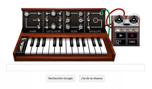 oodle synthe 600x350 Google fÃªte Robert Moog