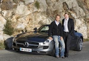 Discussion de palier à Monaco: Nico & Mika