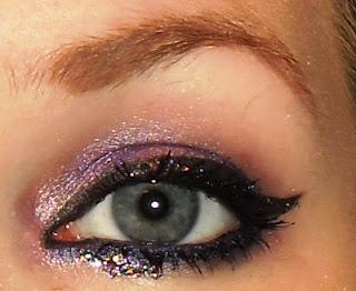 Look du Jour: Glittery Purple!