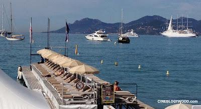 Cannes 2012 : soleil et bronzette sur la Croisette
