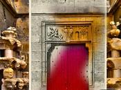 porte Midi, Saint Rémi chasse démons ville d'après gravure 1886 Carnegie.