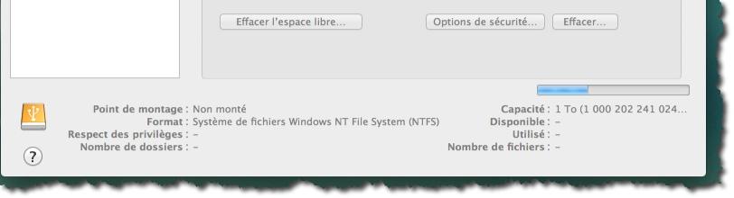 #412 Formater un disque en NTFS sous MAC.