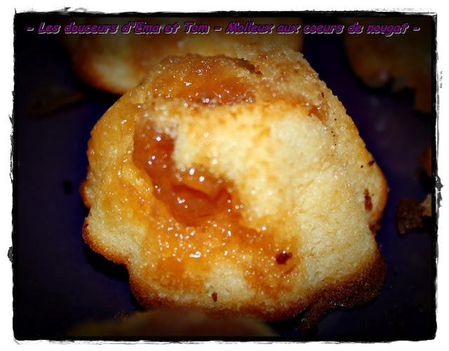 Le moelleux et son coeur fondant au nougat