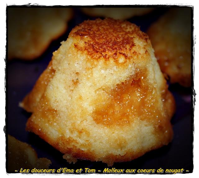 Le moelleux et son coeur fondant au nougat