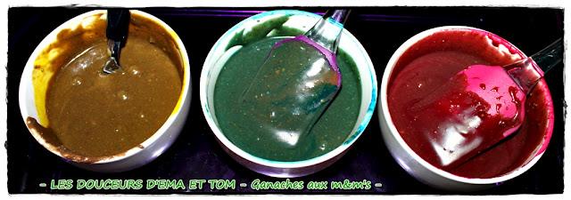 Ganache aux m&m;'s pour macarons